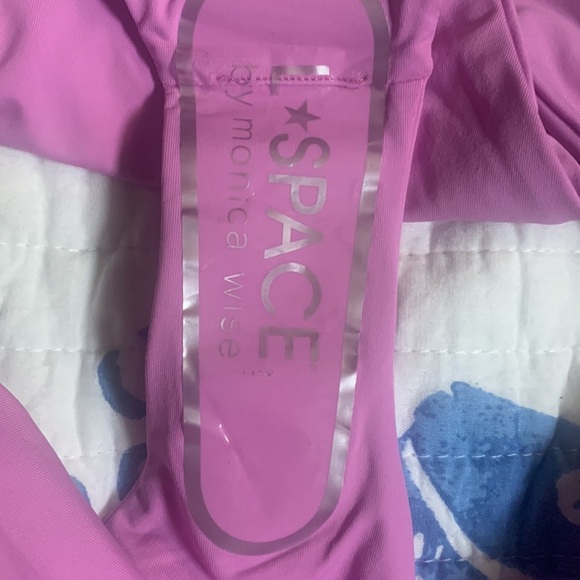 L*SPACE SET Freddie Bikini Top In Indigo Rosebud and Camacho bottom cla Rosebud - Picture 11 of 14